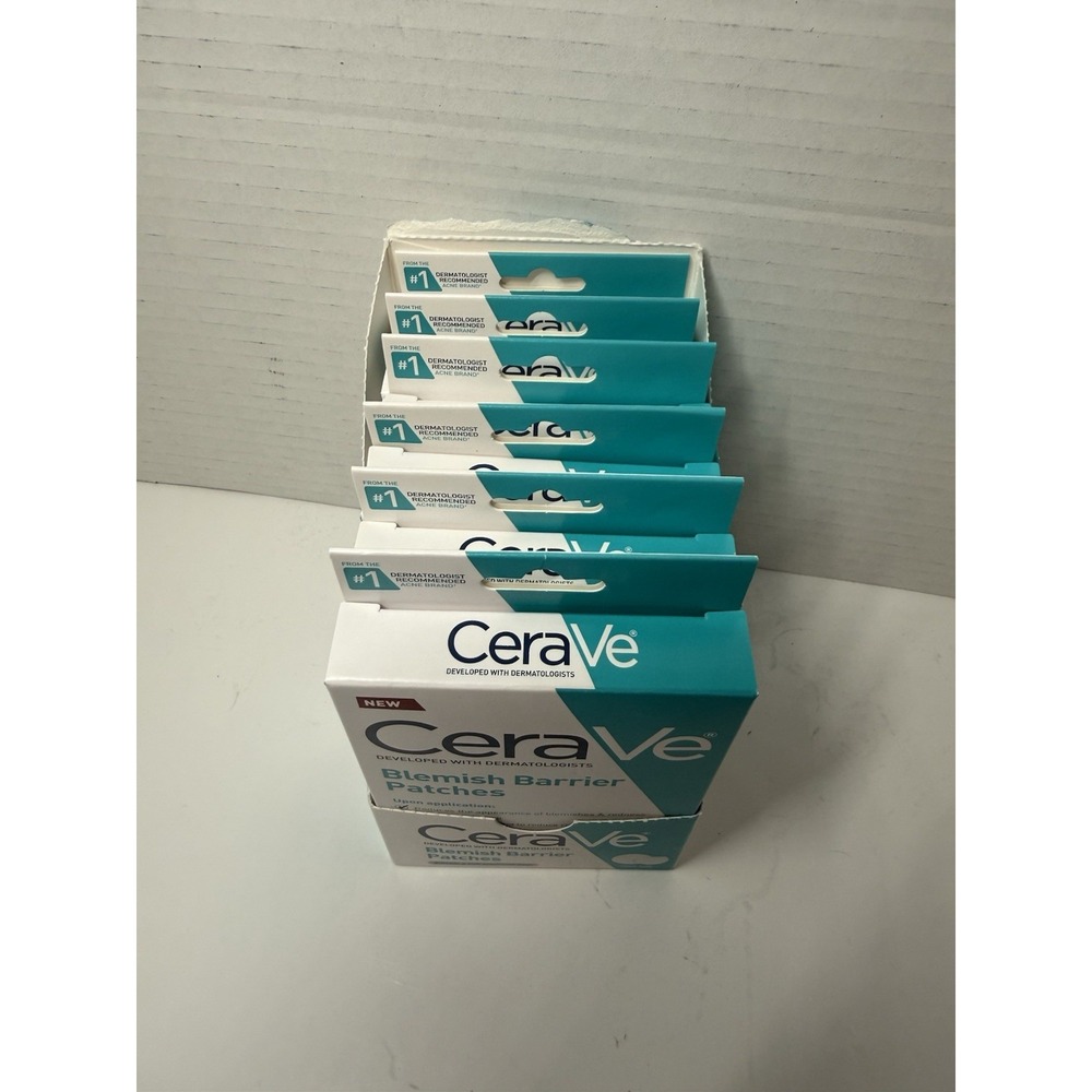 6 New Packs Blemish Barrier Patches Cerave 132 Total Patches